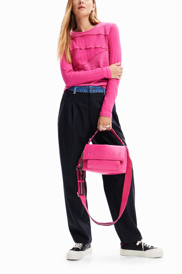 ハーフロゴ ミドルクロスボディバッグ | Desigual