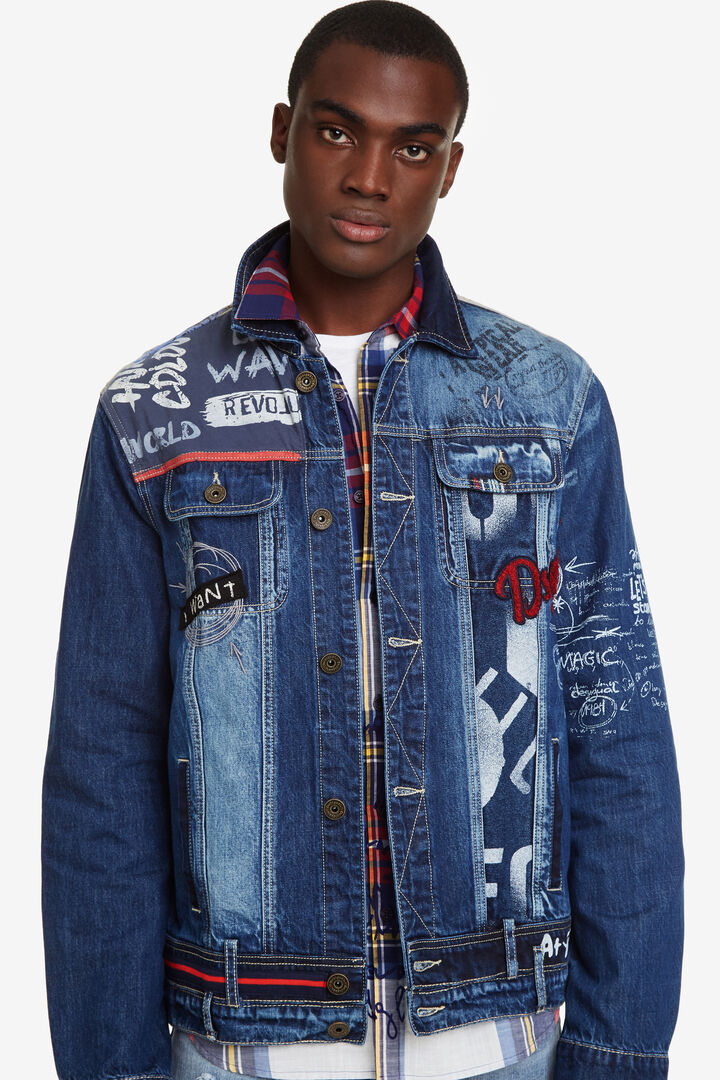 Jean jacket patches | Desigual