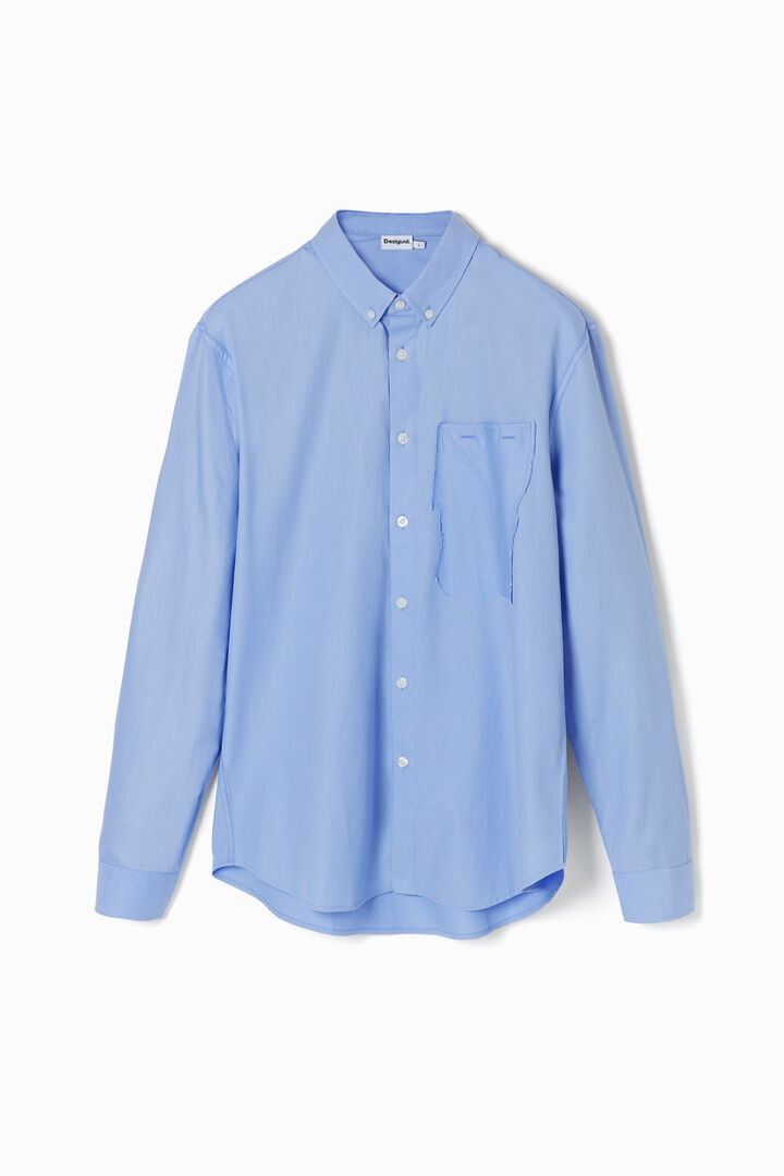 Camisa popelín patchwork
