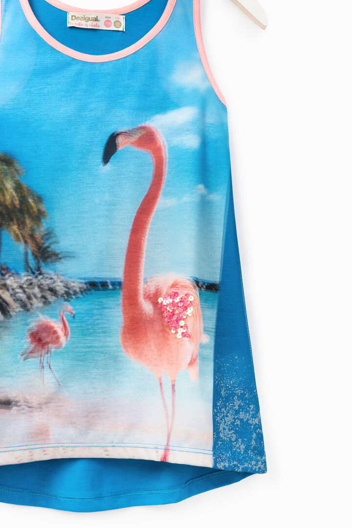 T-Shirt Flamingo | Desigual