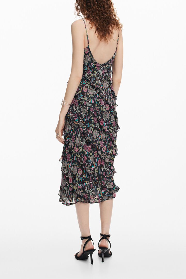 Midikleid mit R&uuml;schen | Desigual