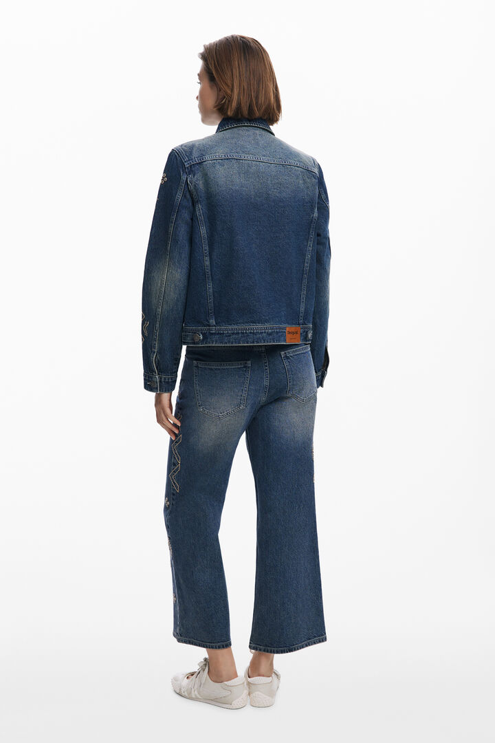 Jeansjacke mit Spiegeln | Desigual