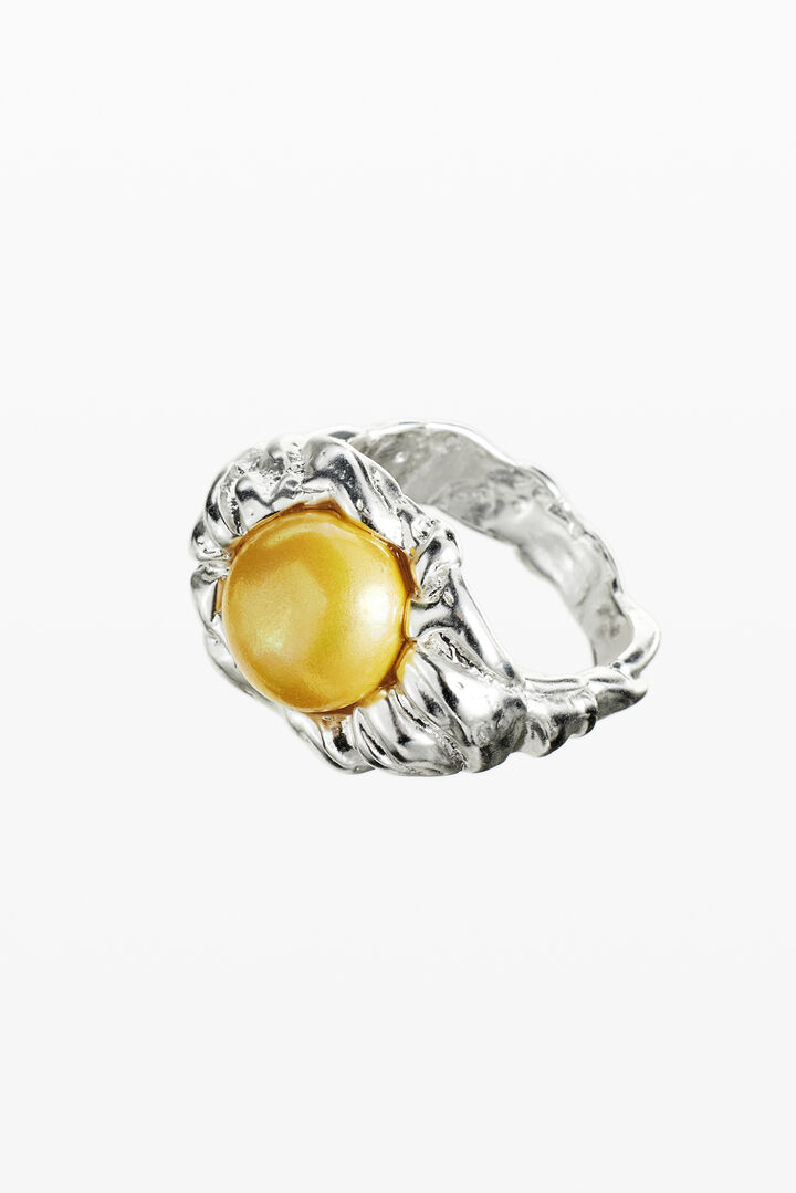 Bague perle plaqué or Zalio | Desigual