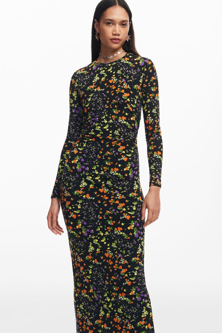 Vestido slim flores | Desigual