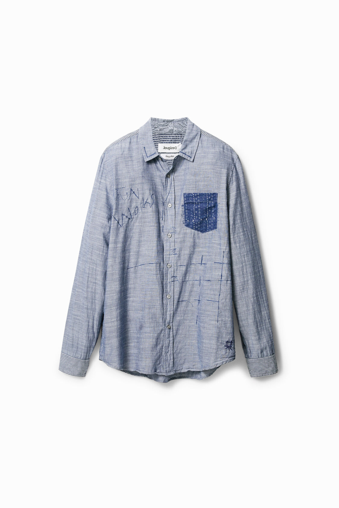 Dando Repegar Señora Camisa de rayas | Desigual.com