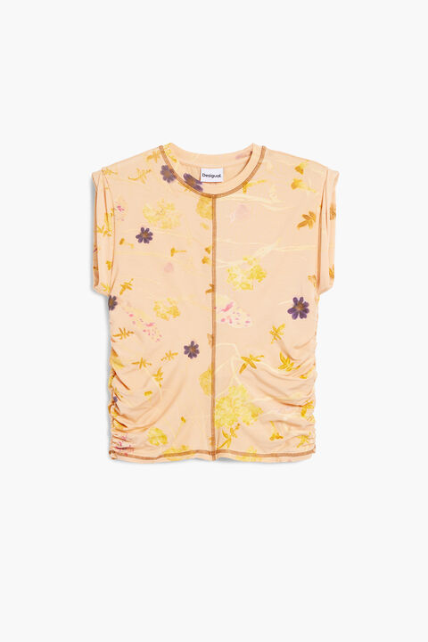 LYOCELL FLORAL T-SHIRT