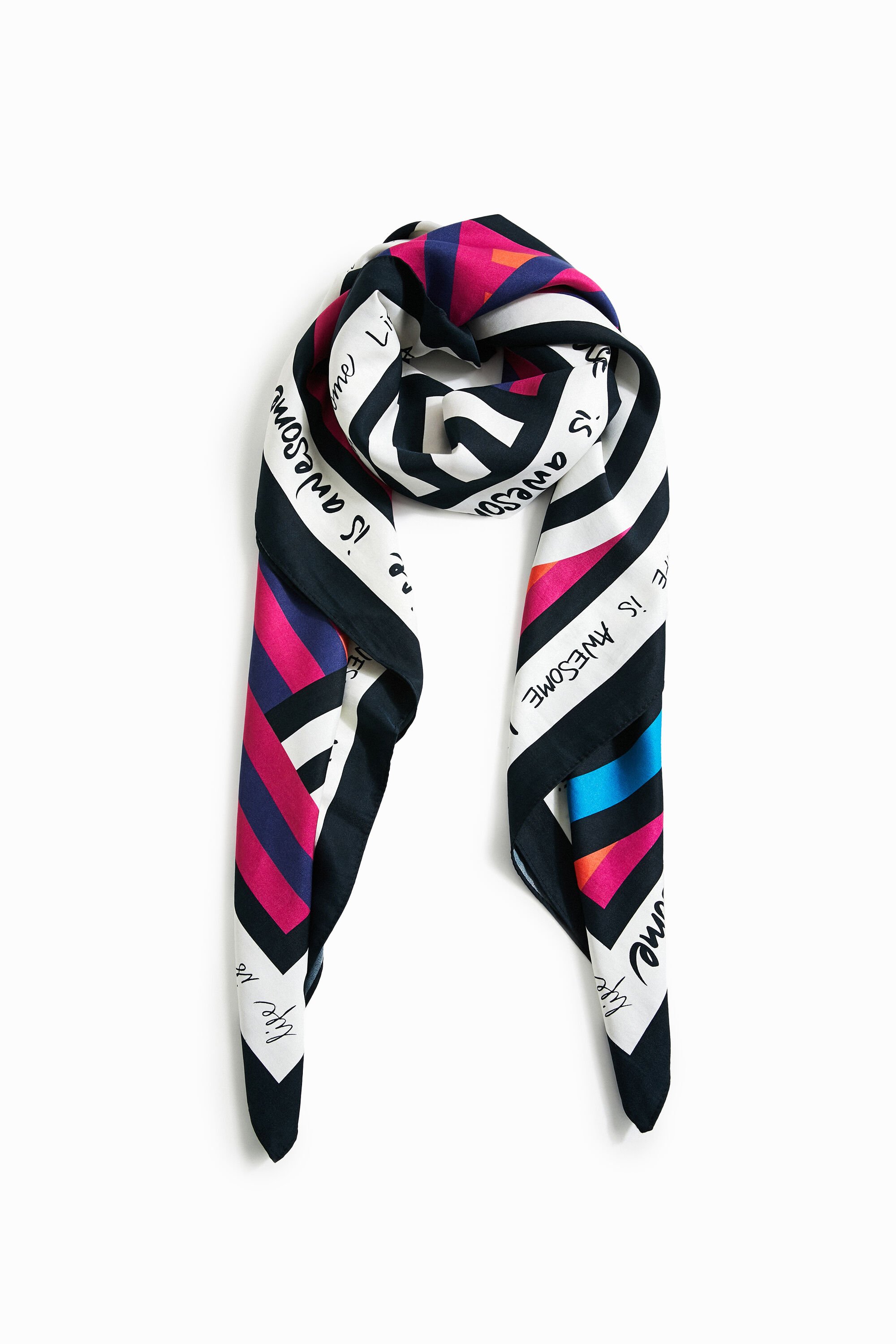 Large square foulard