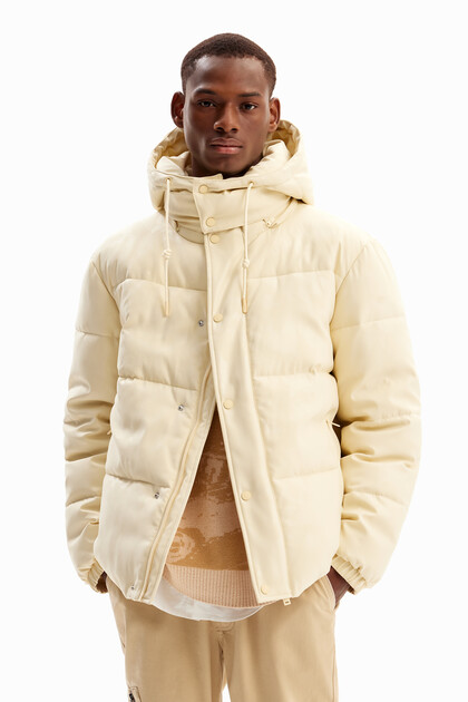 Veste matelassée camouflage