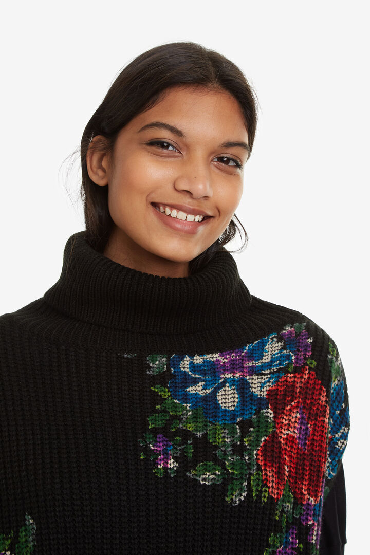 Cowl Scarf Poncho Knots | Desigual
