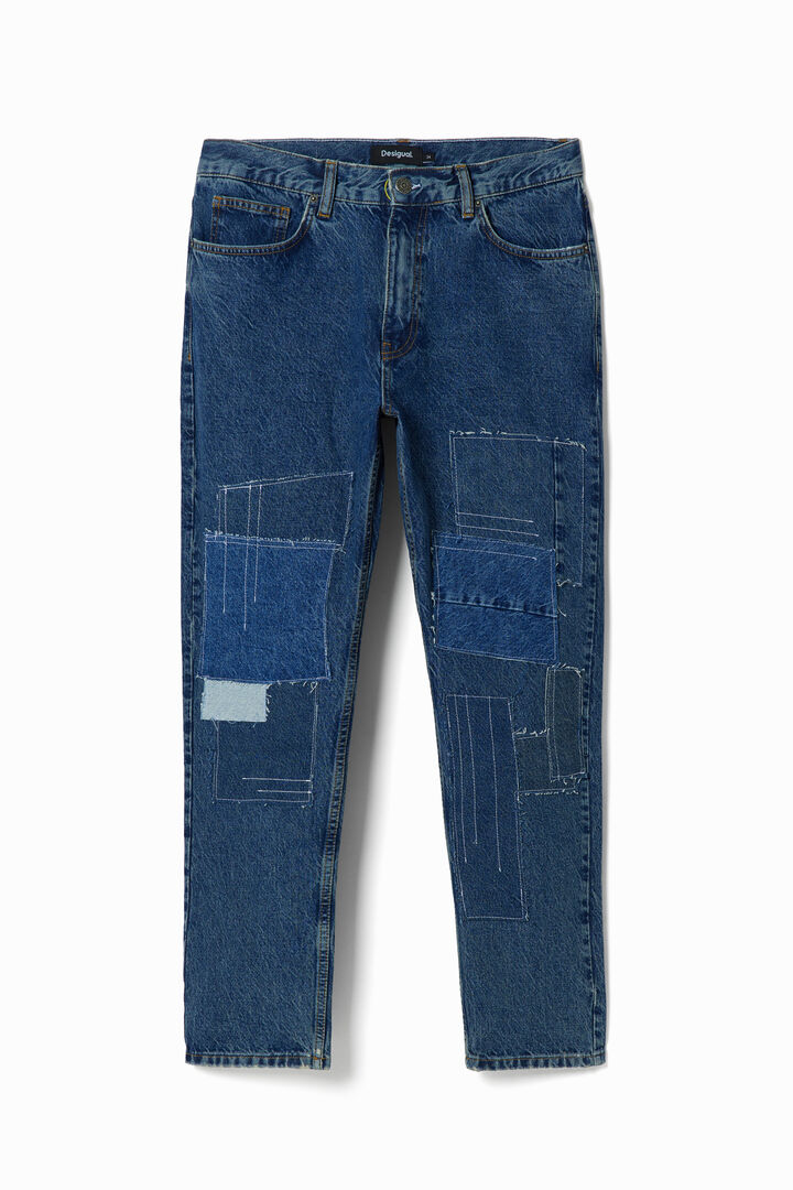 Patchwork carrot jeans | Desigual