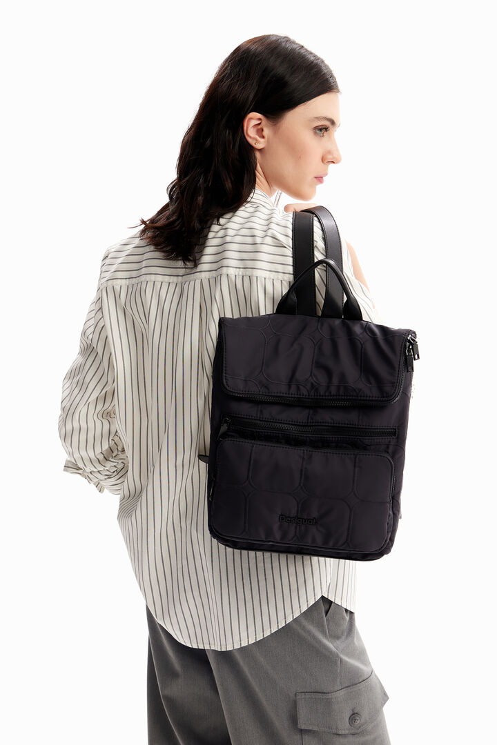 Midsize padded backpack | Desigual