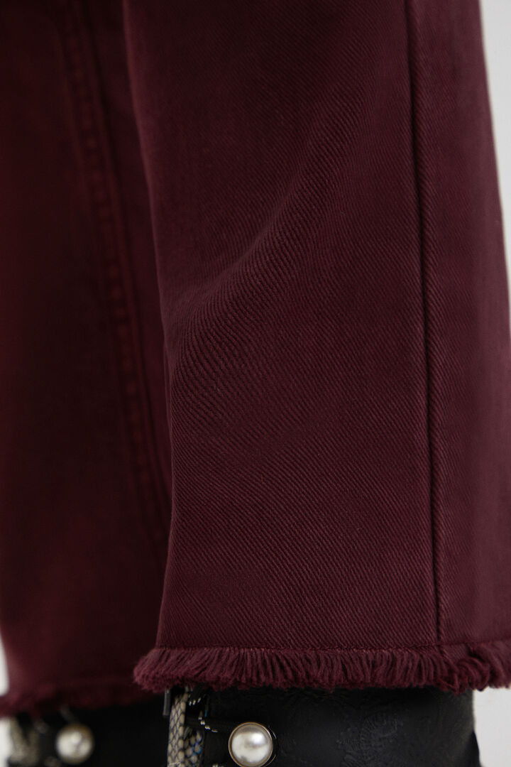 Straight ankle grazer trousers | Desigual