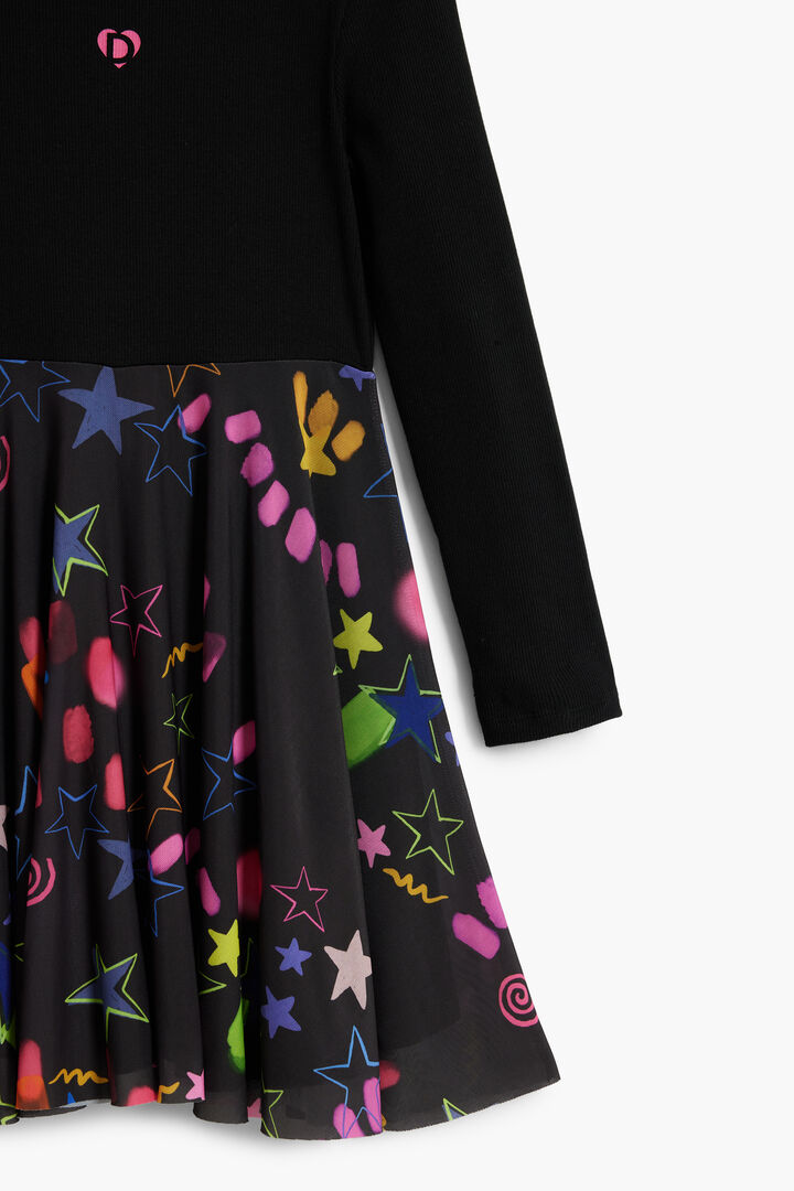Star-patterned dress | Desigual