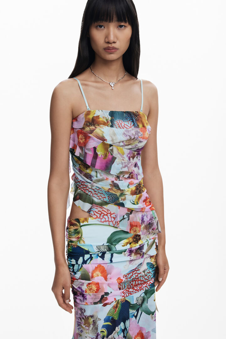 Camiseta desenhada por Mr. Christian Lacroix | Desigual