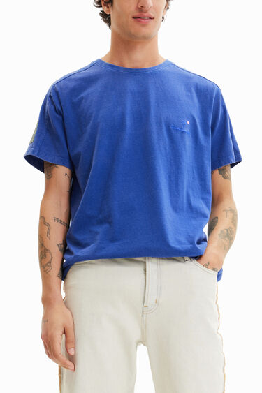 Camiseta lisa bordado | Desigual