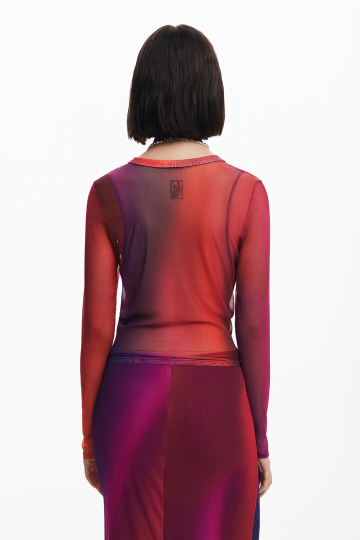 Combined long-sleeve T-shirt | Desigual
