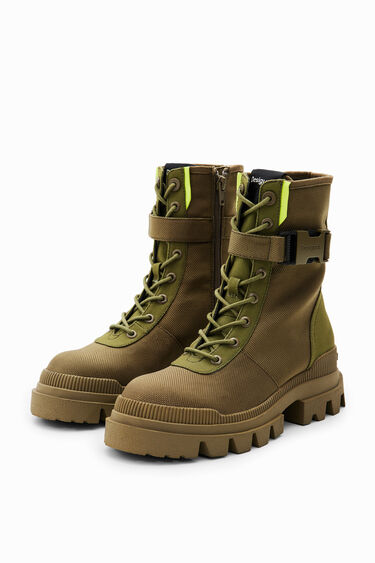 Nylon track-sole boots | Desigual