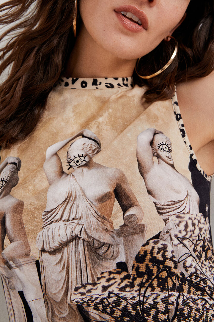 Samarreta arty animal print | Desigual