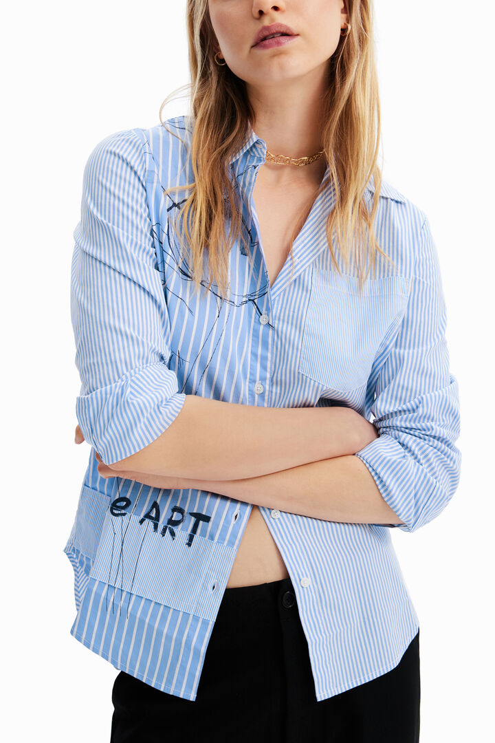 Arty striped shirt | Desigual