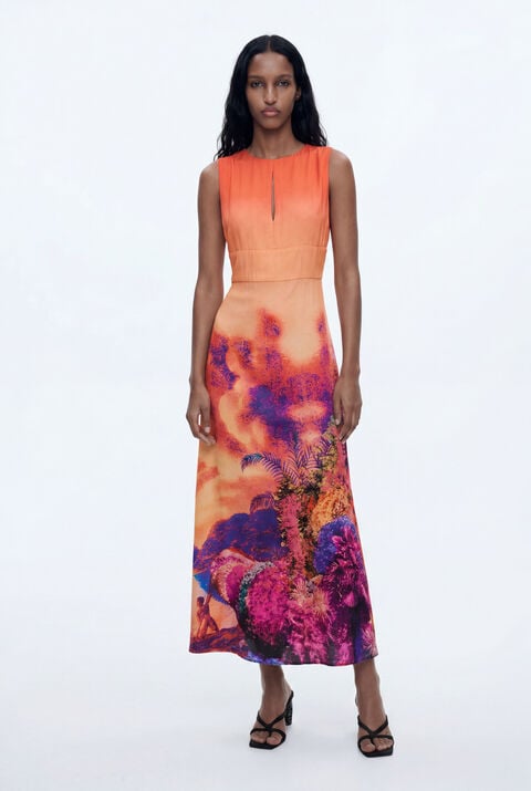 DRESS DESIGNED BY MR. CHRISTIAN LACROIX