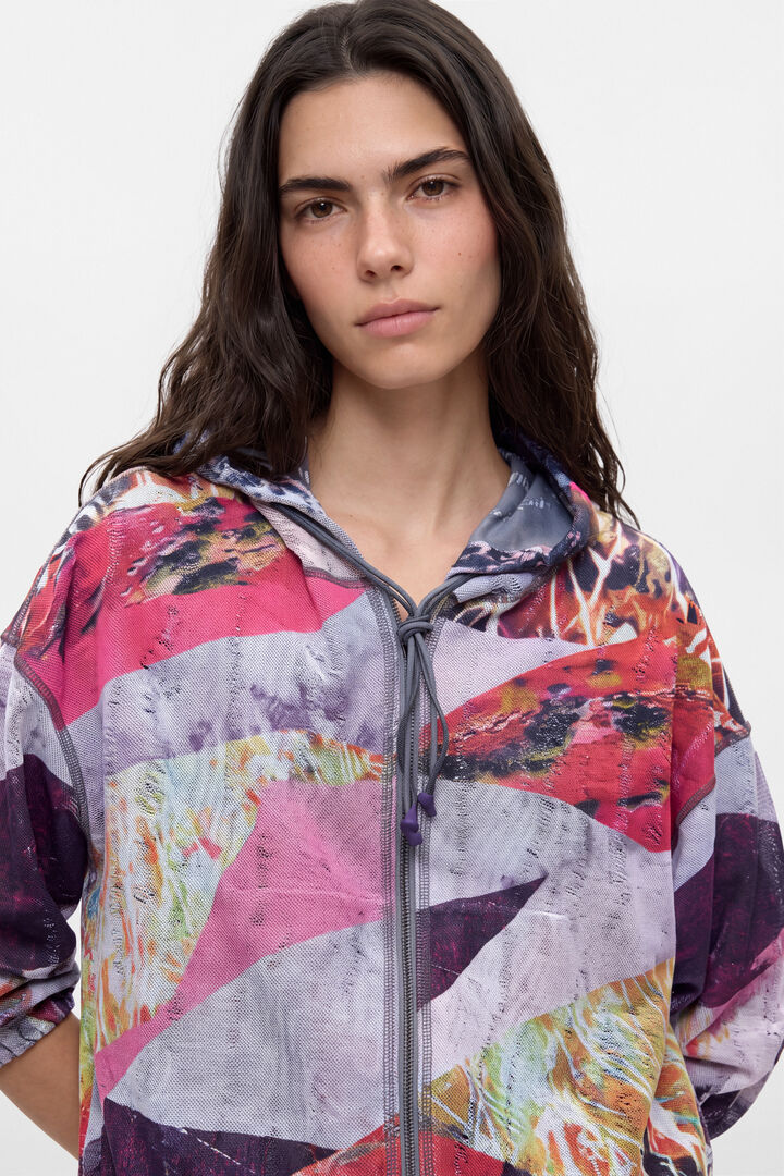 Reversible Printed Sweatshirt