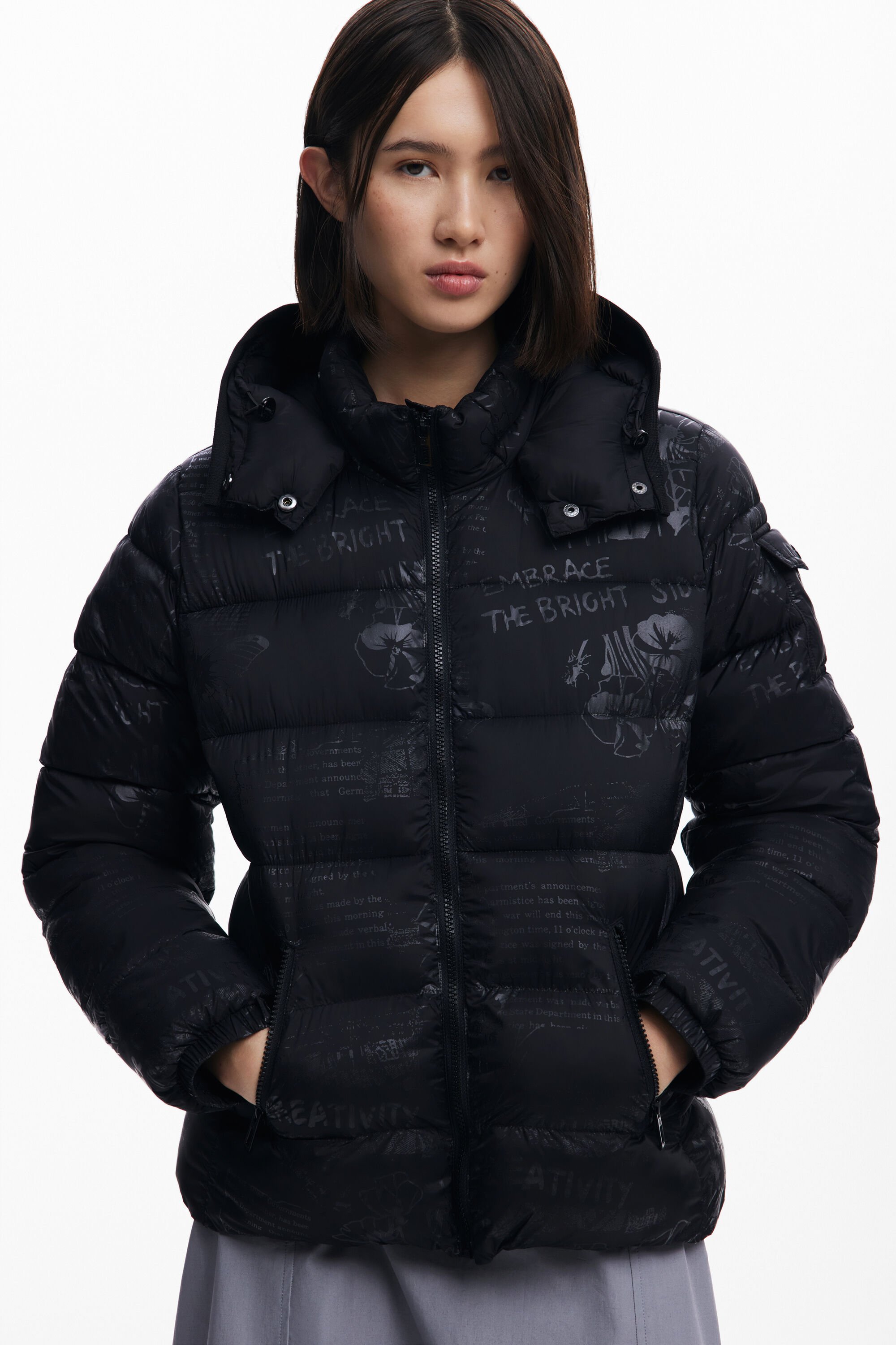 キルティングコート 女性用 I Desigual.com