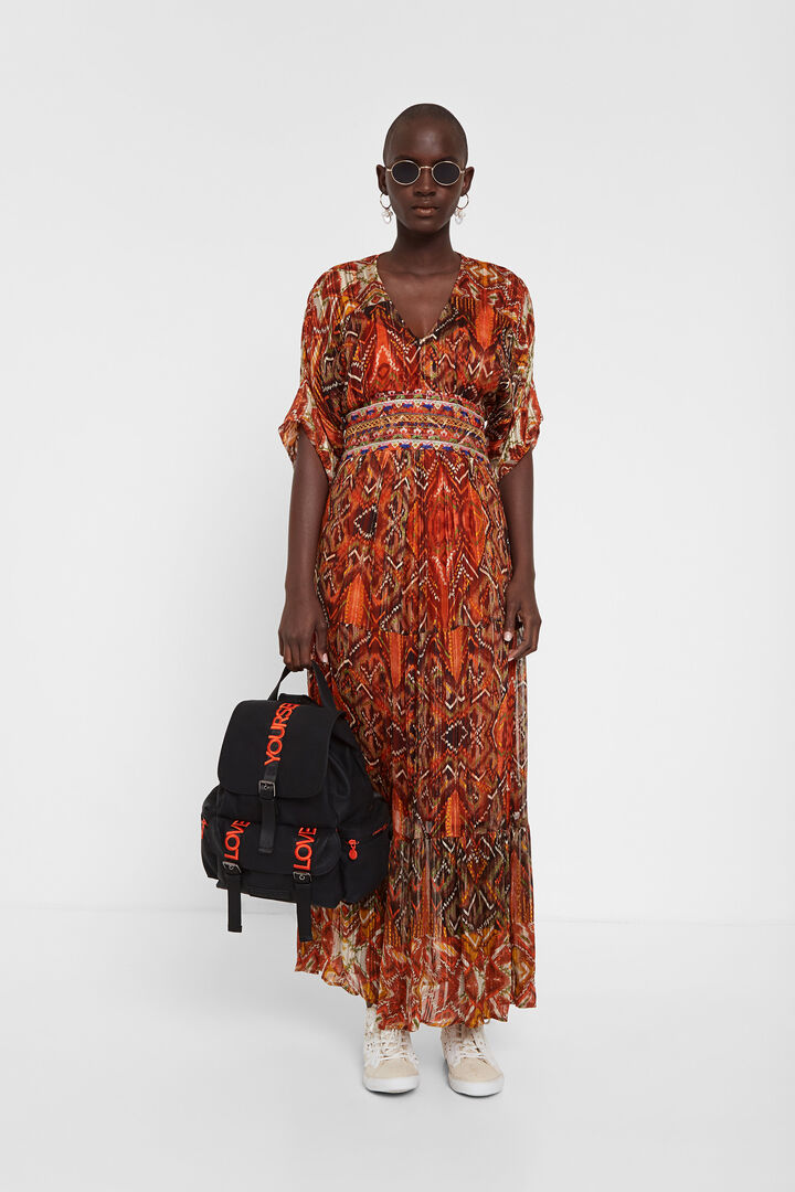Buckles and message backpack | Desigual