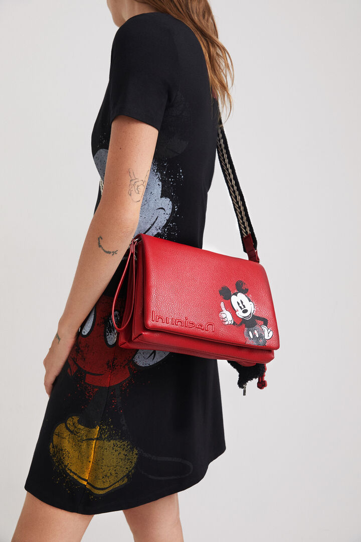 Leather effect crossbody bag | Desigual