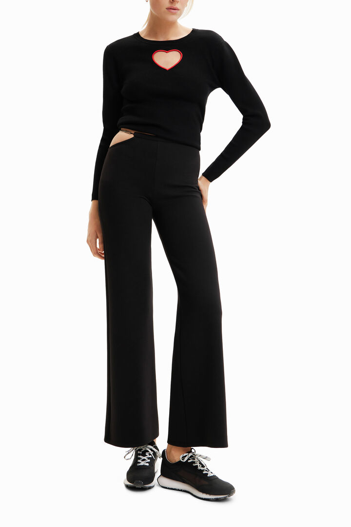 Cut-out chain trousers | Desigual