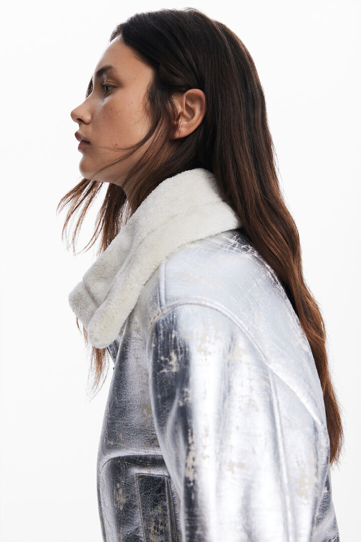 Metallic jacket | Desigual