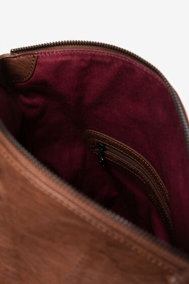 Foldable leather-effect bag | Desigual