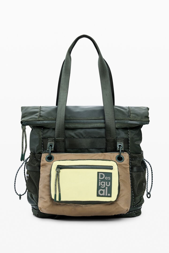 Mochila voyager nylon bicolor