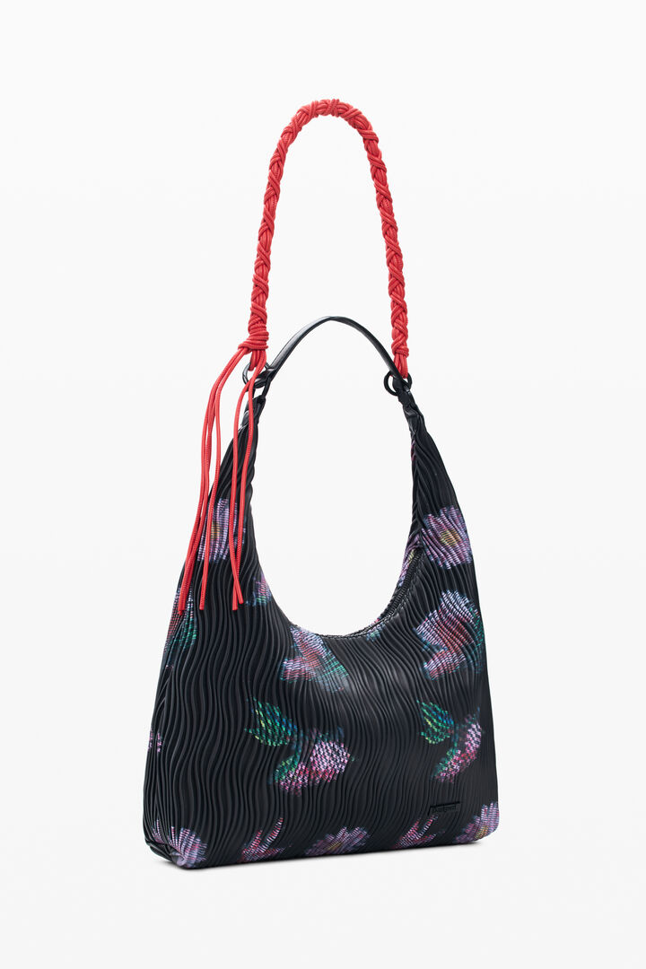 Bolso mediano ovalado textura | Desigual