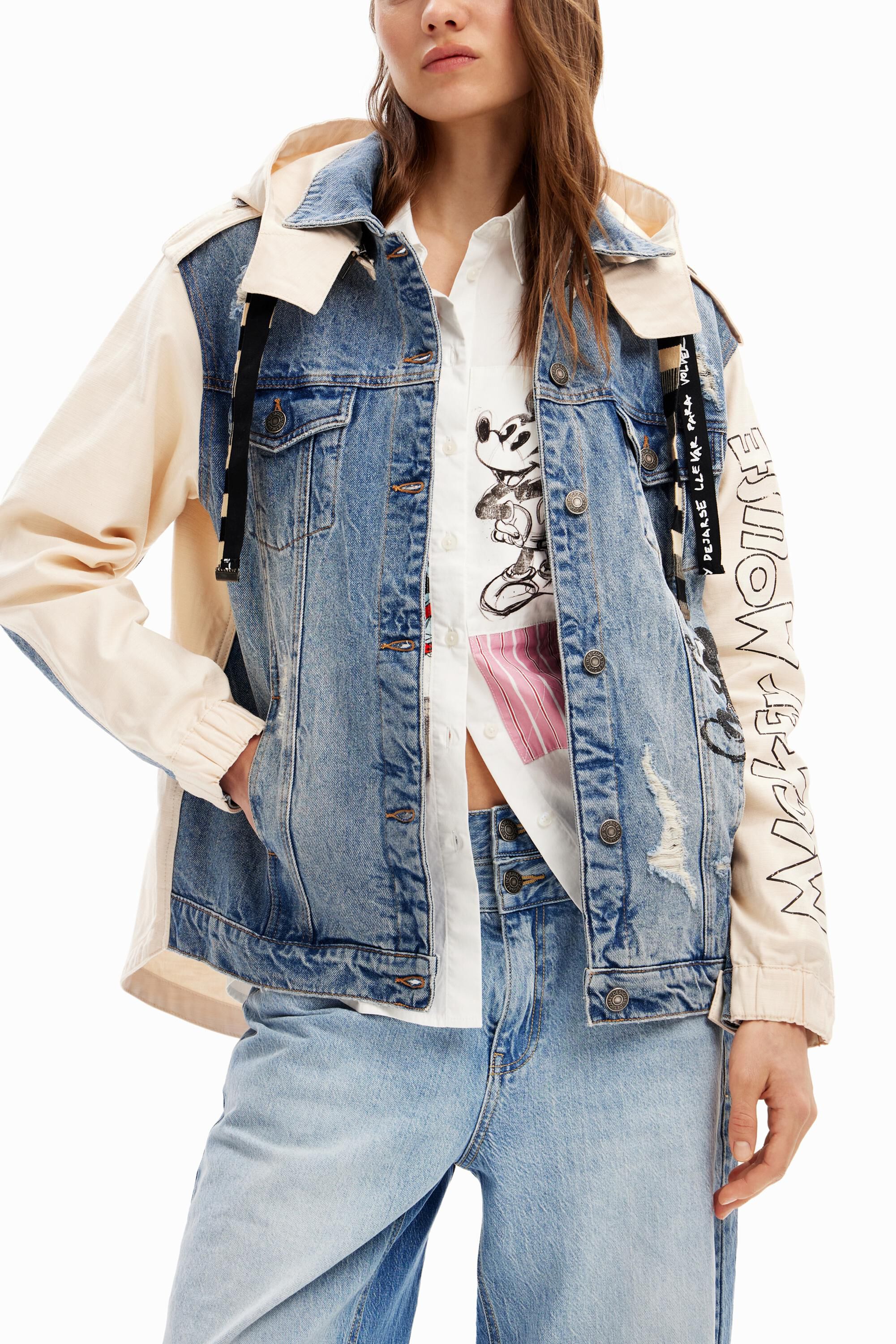 Desigualミッキーマウスモッズジャケット ミッキーマウス モッズジャケット（その他アウター）｜Desigual