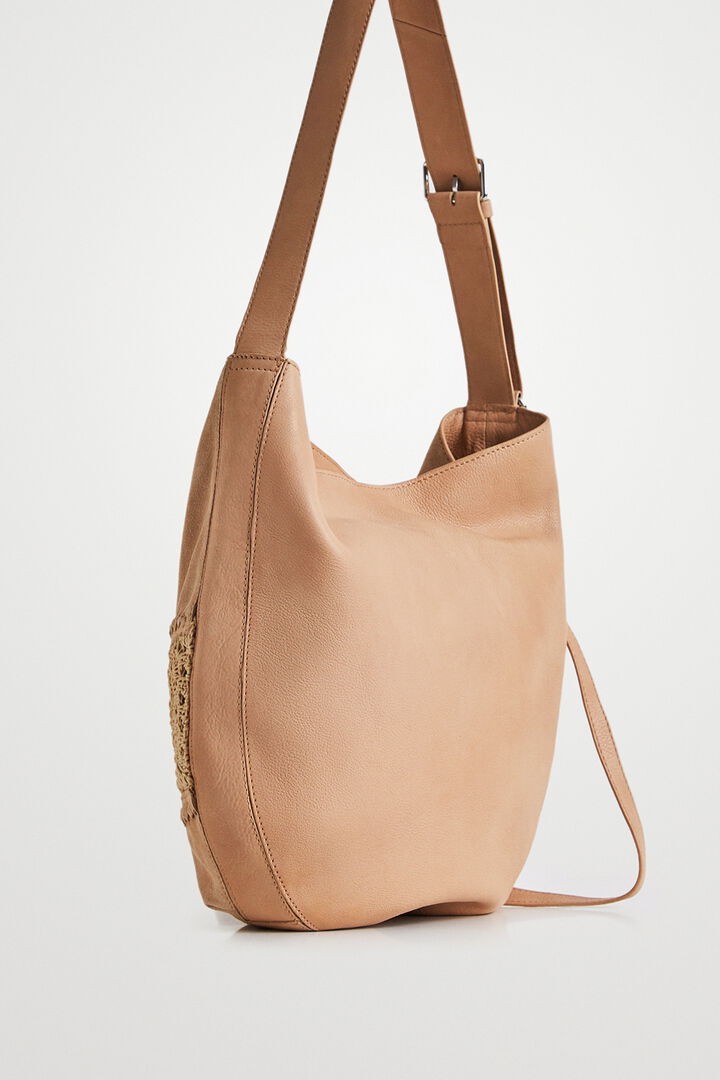 XL leather sling bag | Desigual