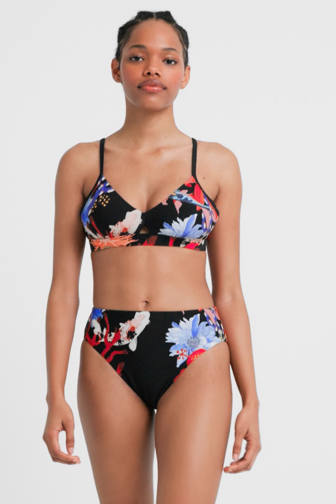 Coral bikini bottoms Desigual