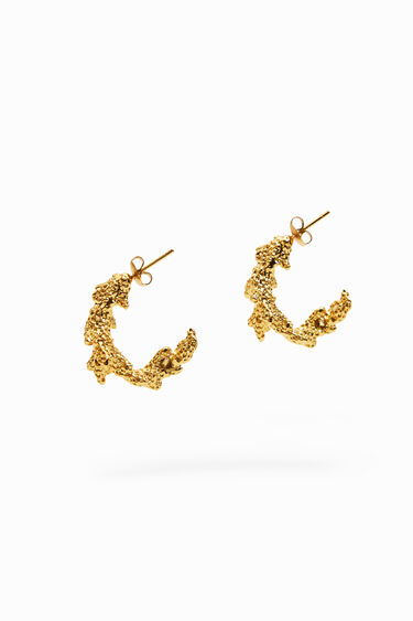 Pendientes baño oro Zalio | Desigual