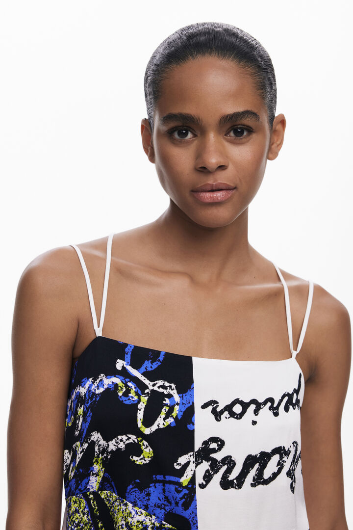 Camiseta doble tirante | Desigual