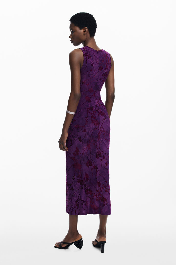 Vestido midi oriental | Desigual
