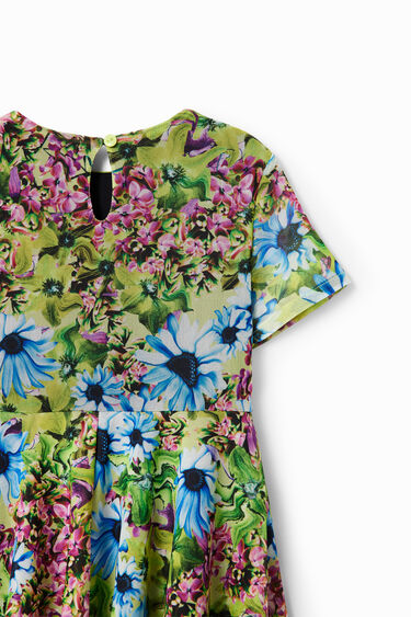 Tulle flower dress | Desigual