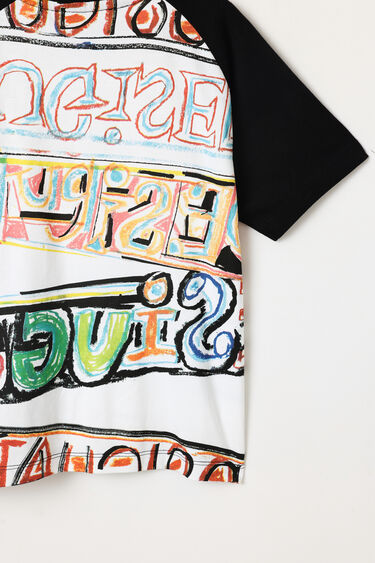 T-shirt met illustraties van Mickey Mouse | Desigual