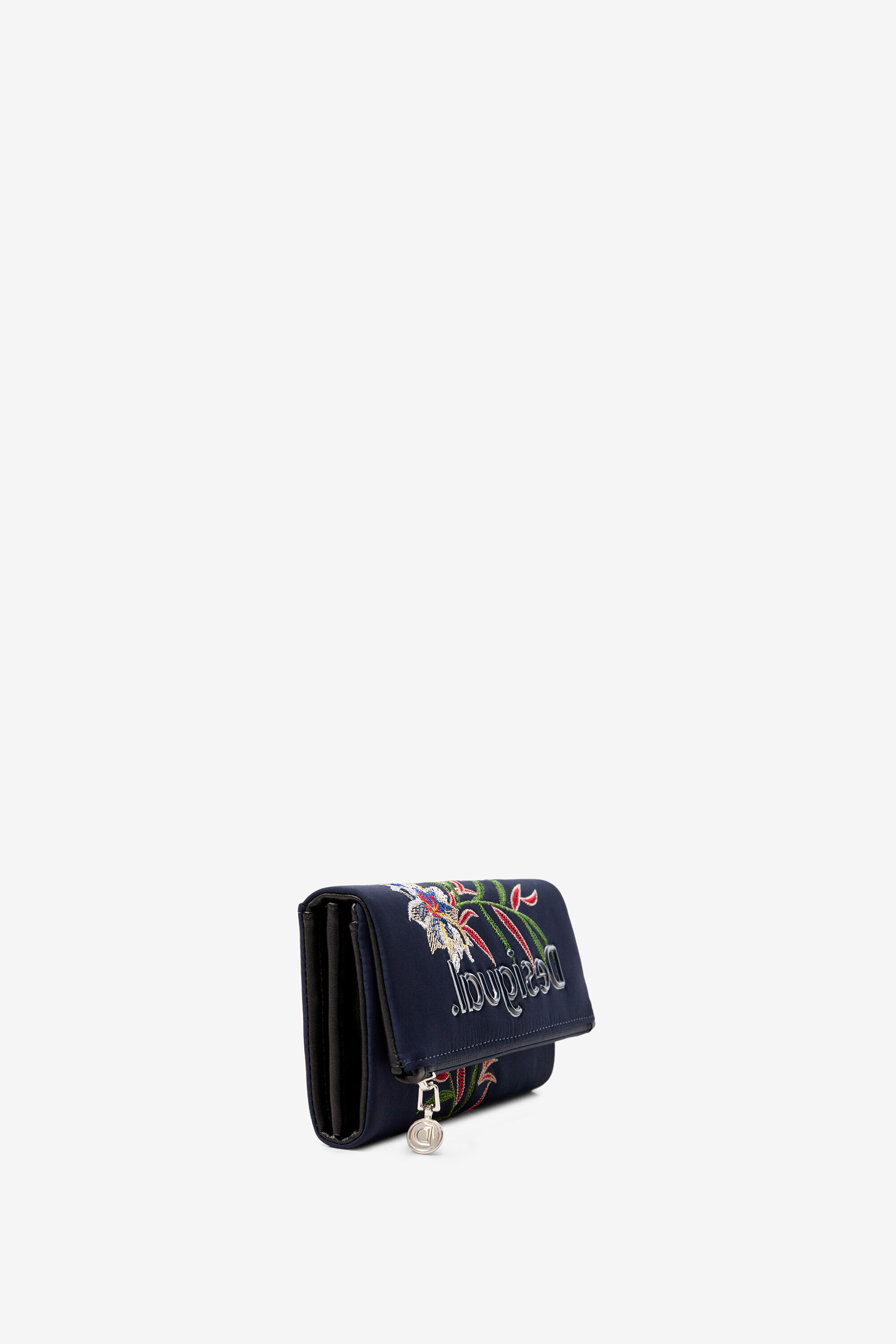 Monedero billetero flor hawaiana Desigual