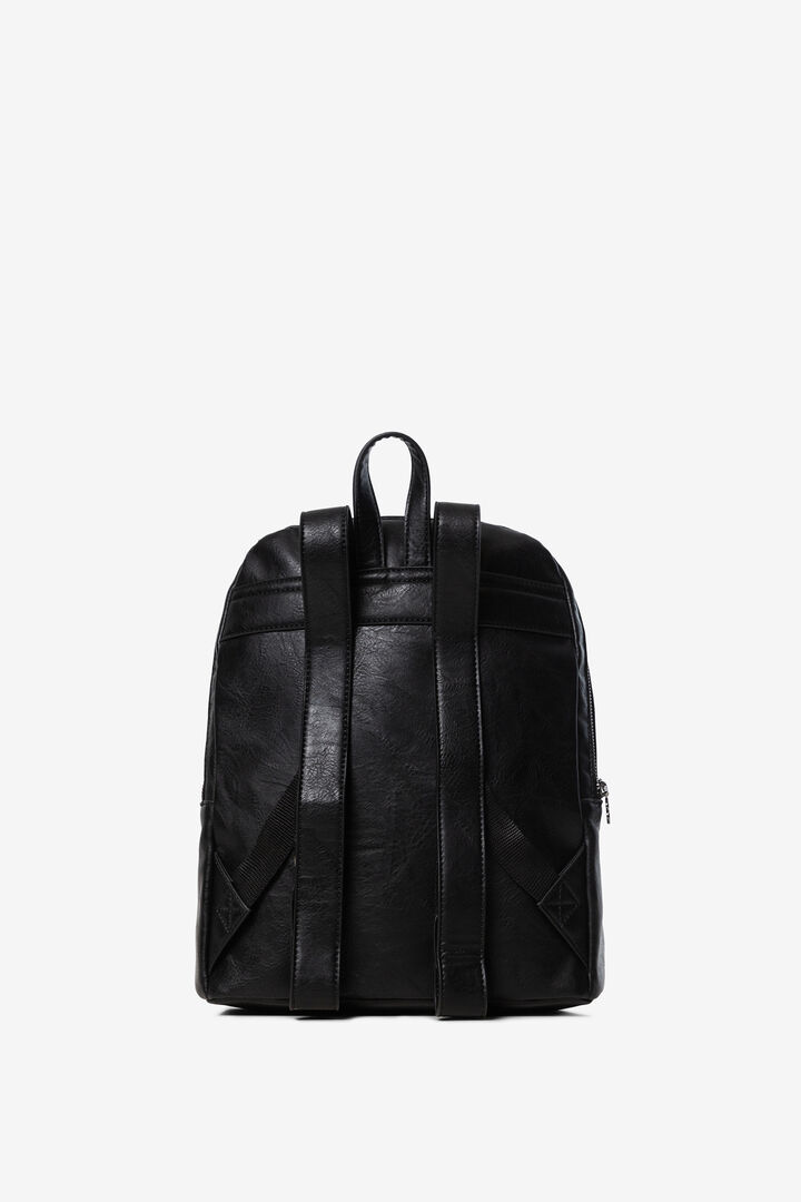Synthetic leather embossed backpack | Desigual