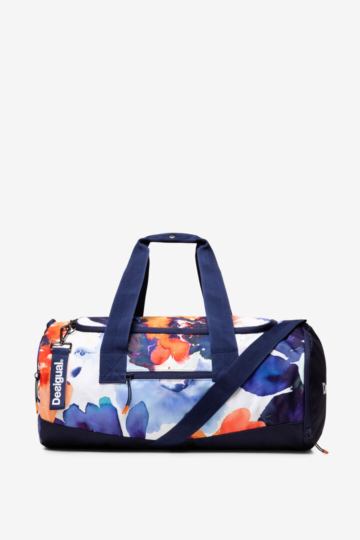 Cylinder Gym Bag Camo Flower | Desigual
