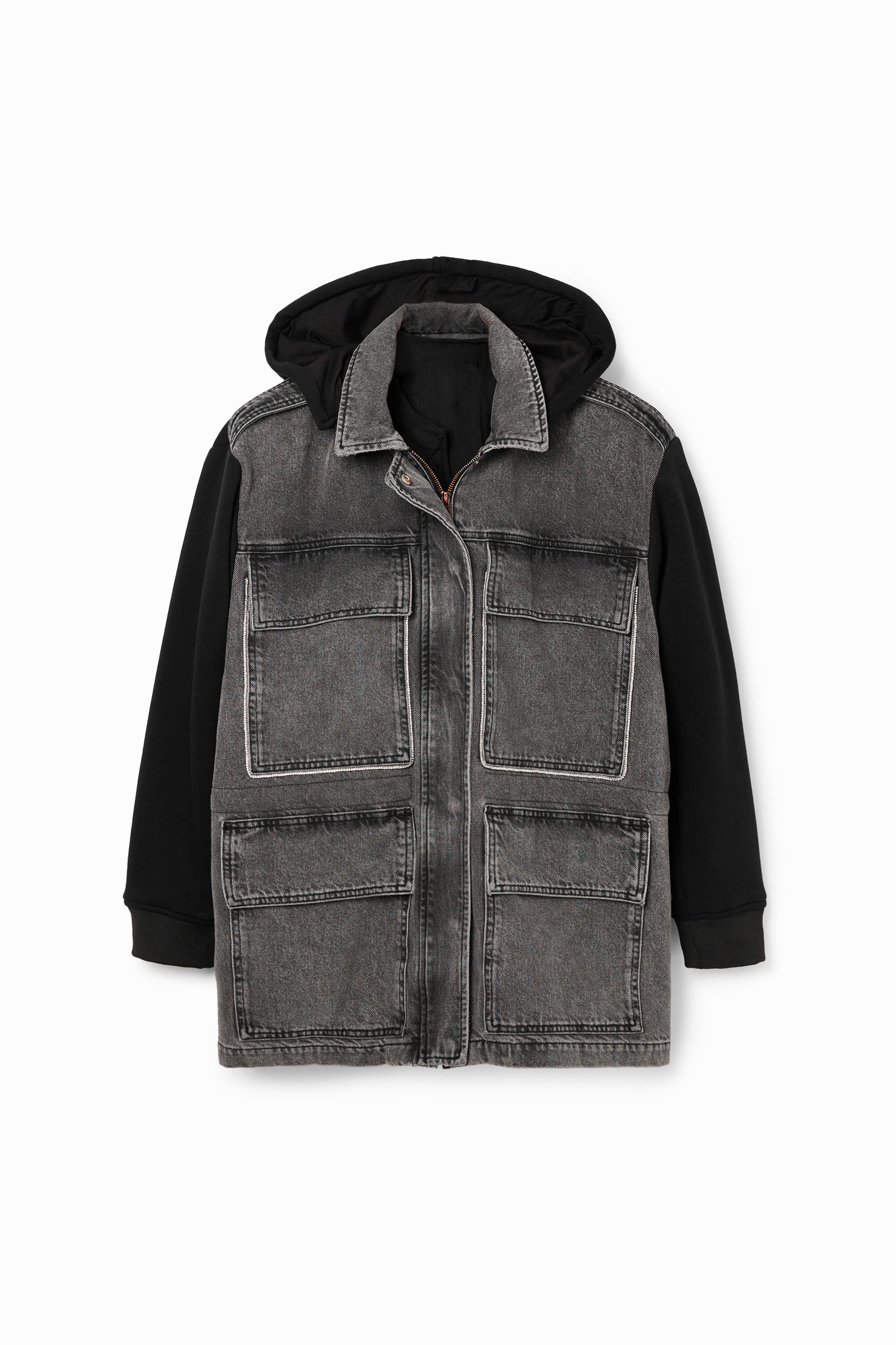Desigual denim 2024 jacket sale