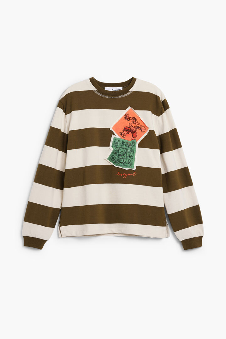 MARVEL™ STRIPED SWEATSHIRT | Desigual