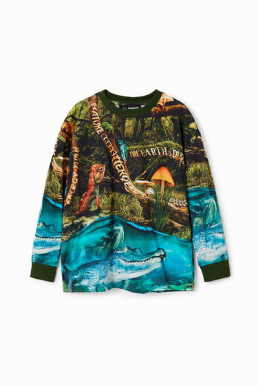 Camiseta mensajes naturaleza | Desigual