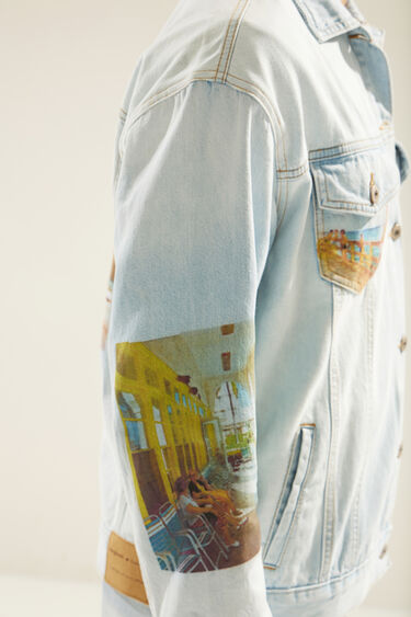 Giacca di jeans trucker cropped South Beach | Desigual