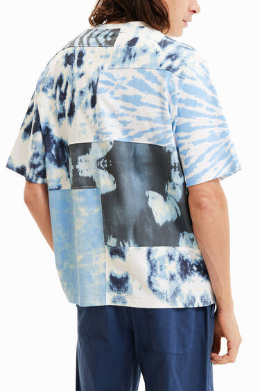Camiseta patch tie-dye | Desigual