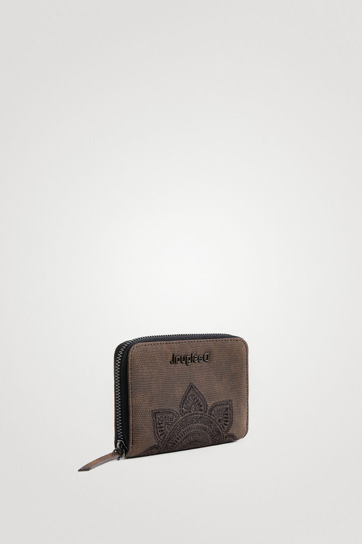 Porte-monnaie façon peau reptile | Desigual